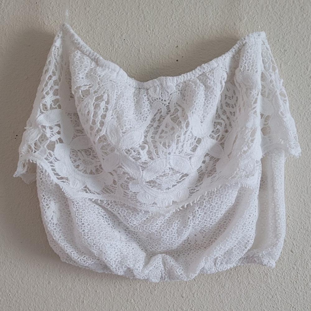 Hot & Delicious Sz Medium Tube Top Blouse